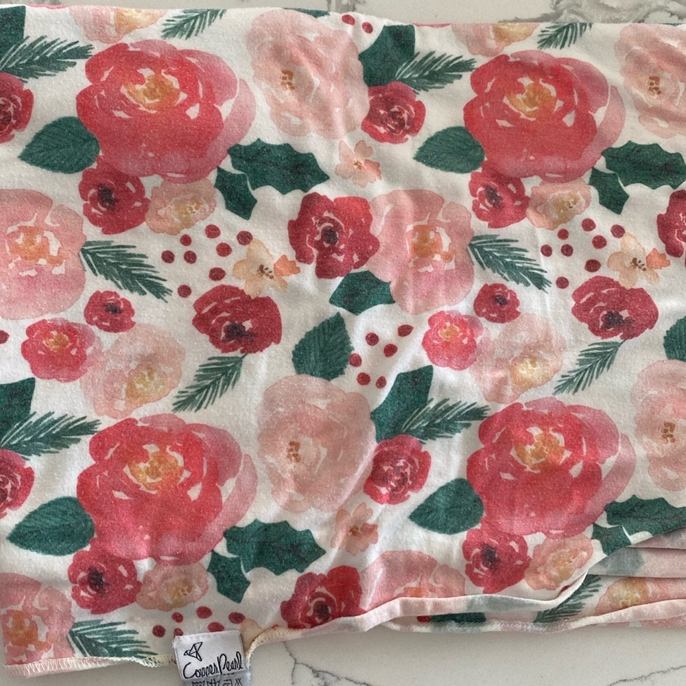 Copper Pearl Christmas blanket